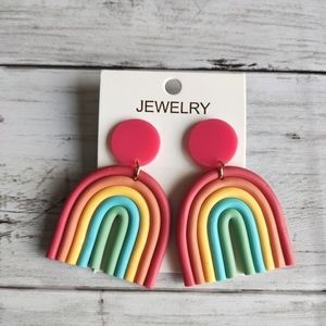 Colorful Rainbow Earrings